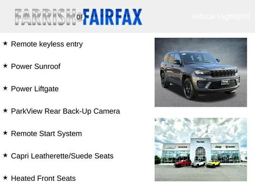 2025 Jeep Grand Cherokee Altitude