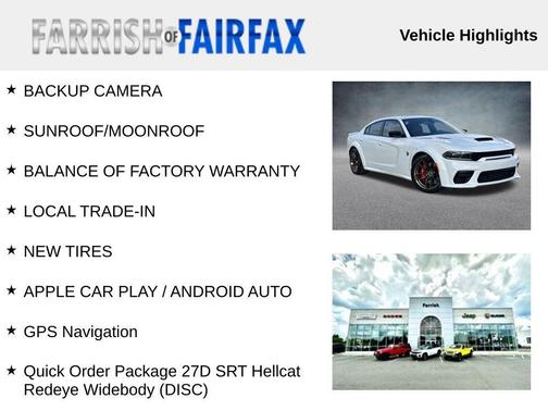 2023 Dodge Charger SRT Hellcat