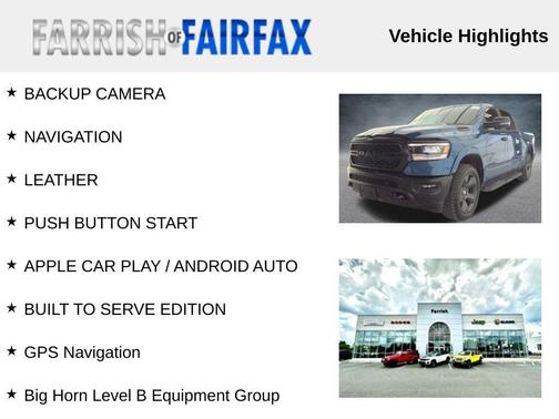 2024 RAM 1500 Big Horn/Lone Star