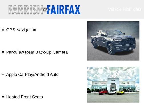 2026 RAM 1500 Big Horn/Lone Star