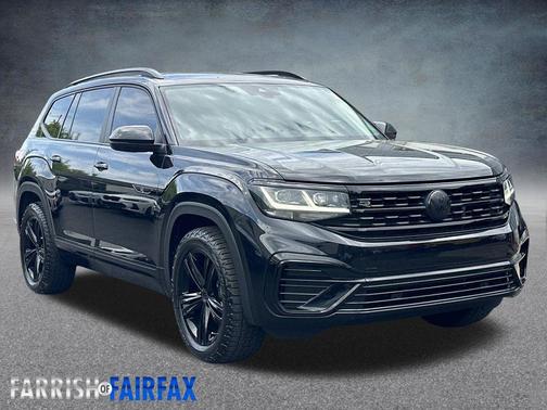 Deep Black 2023 Volkswagen Atlas 3.6L SEL