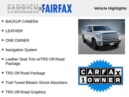 2017 Toyota Tundra Limited