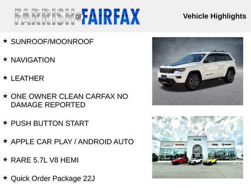 Bright White Clearcoat 2020 Jeep Grand Cherokee Trailhawk