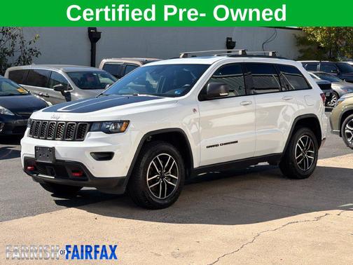 Bright White Clearcoat 2020 Jeep Grand Cherokee Trailhawk