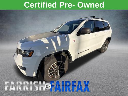 Bright White Clearcoat 2020 Jeep Grand Cherokee Trailhawk