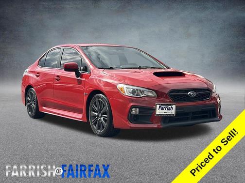 Pure Red 2021 Subaru WRX Base