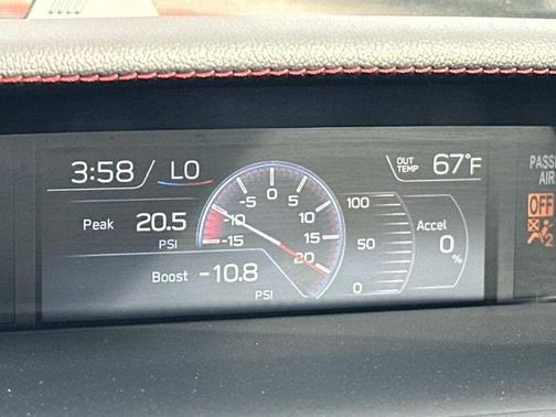 Pure Red 2021 Subaru WRX Base