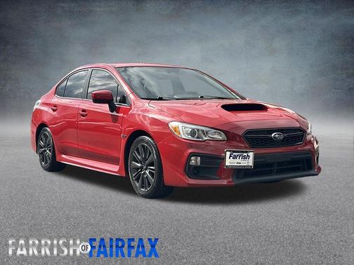 Pure Red 2021 Subaru WRX Base