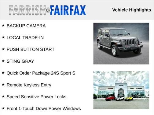 2022 Jeep Wrangler Unlimited Sport