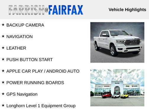 2020 RAM 1500 Longhorn