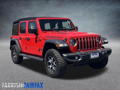 Firecracker Red Clearcoat 2021 Jeep Wrangler Unlimited Rubicon