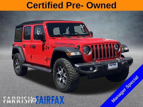 Firecracker Red Clearcoat 2021 Jeep Wrangler Unlimited Rubicon