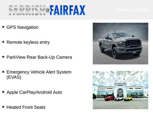 Ceramic Gray Clearcoat 2026 RAM 2500 Big Horn Crew Cab 4x4 6'4' Box