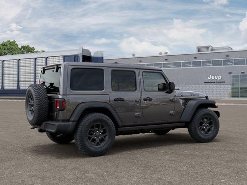 Granite Crystal Metallic Clearcoat 2026 Jeep Wrangler Willys