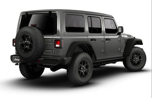 Granite Crystal Metallic Clearcoat 2026 Jeep Wrangler Willys