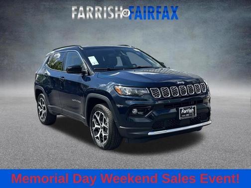 Fathom Blue Pearl Coat 2026 Jeep Compass Limited