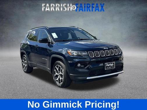 Fathom Blue Pearl Coat 2026 Jeep Compass Limited