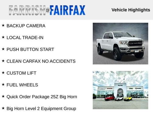 2020 RAM 1500 Big Horn/Lone Star