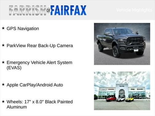 2025 RAM 2500 Tradesman Crew Cab 4x4 6'4' Box
