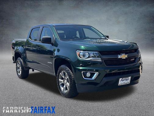 Rainforest Green Metallic 2016 Chevrolet Colorado Z71