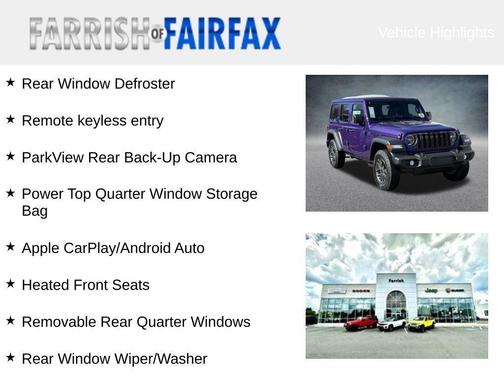 2026 Jeep Wrangler Sport S