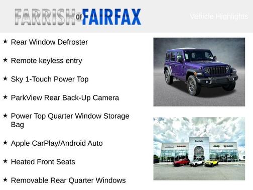 2026 Jeep Wrangler Sport S