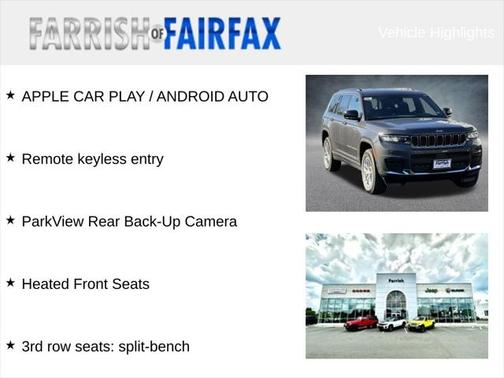 2025 Jeep Grand Cherokee L Laredo