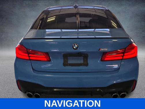 Black Sapphire Metallic 2018 BMW M5 Base