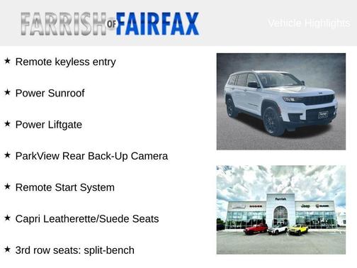 2025 Jeep Grand Cherokee L Altitude