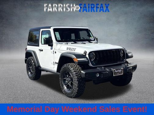 Bright White Clearcoat 2026 Jeep Wrangler Willys