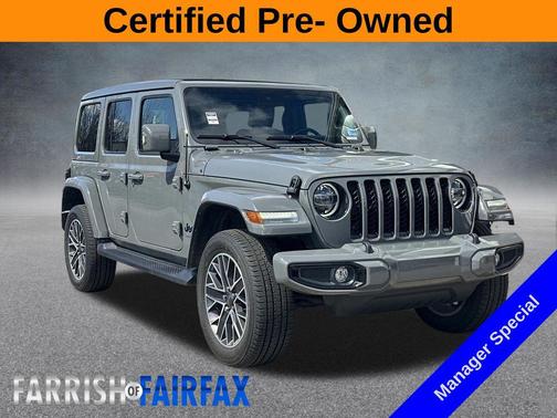 Sting-Gray Clearcoat 2022 Jeep Wrangler Unlimited 4xe Sahara High Altitude