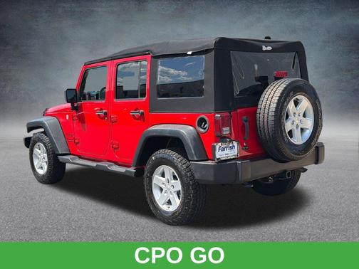 Firecracker Red Clearcoat 2016 Jeep Wrangler Unlimited Sport