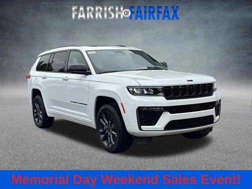 Bright White Clearcoat 2026 Jeep Grand Cherokee L Limited