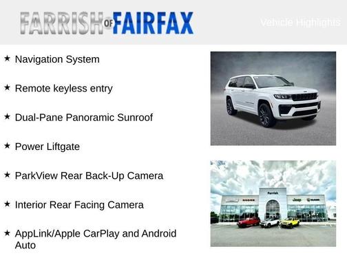 Bright White Clearcoat 2026 Jeep Grand Cherokee L Limited