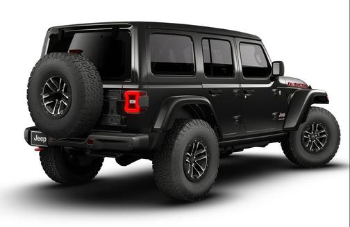 Black Clearcoat 2026 Jeep Wrangler Rubicon