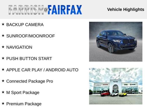 Blue 2022 BMW X4 xDrive30i