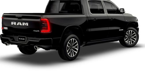 Diamond Black Crystal Pearl-Coat Exterior Paint 2026 RAM 1500 Longhorn