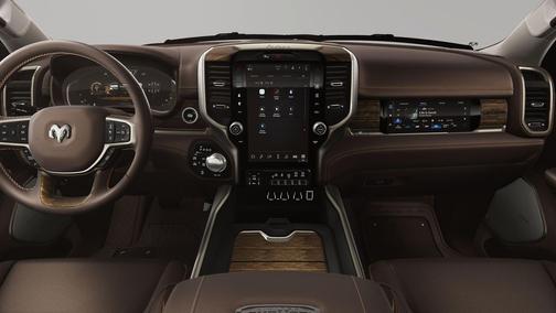 Diamond Black Crystal Pearl-Coat Exterior Paint 2026 RAM 1500 Longhorn