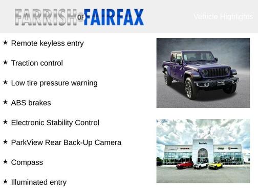 2026 Jeep Gladiator Sahara 4x4