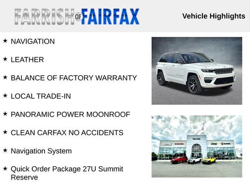 2023 Jeep Grand Cherokee 4xe Summit Reserve