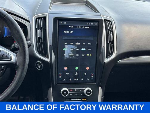 Agate Black Metallic 2023 Ford Edge ST Line