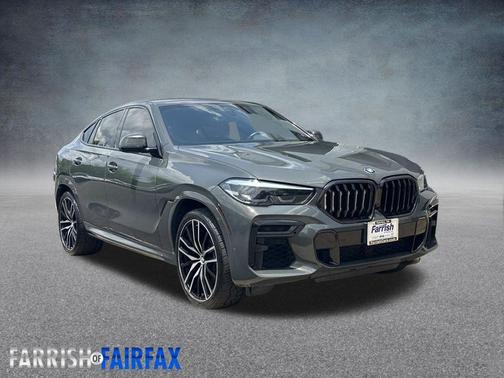 Dravit Gray Metallic 2022 BMW X6 xDrive40i