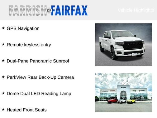 2026 RAM 1500 Big Horn/Lone Star