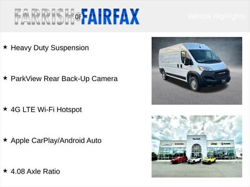 2025 RAM ProMaster 2500 Tradesman