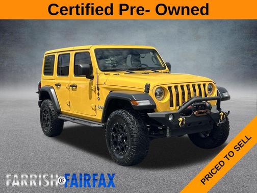 Hellayella Clearcoat 2021 Jeep Wrangler Unlimited Islander 4x4