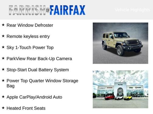 2026 Jeep Wrangler Sport S