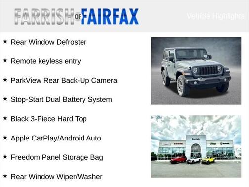 2025 Jeep Wrangler Sport S