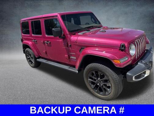 Tuscadero Pearlcoat 2021 Jeep Wrangler Unlimited 4xe Sahara