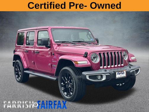 Tuscadero Pearlcoat 2021 Jeep Wrangler Unlimited 4xe Sahara