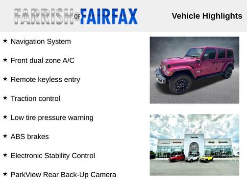 Tuscadero Pearlcoat 2021 Jeep Wrangler Unlimited 4xe Sahara